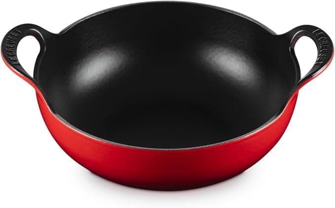 Le Creuset 20142240600460 Balti Enamelled Cast Iron Dish 24 cm, 2.7 Liters, Cherry - Image 1