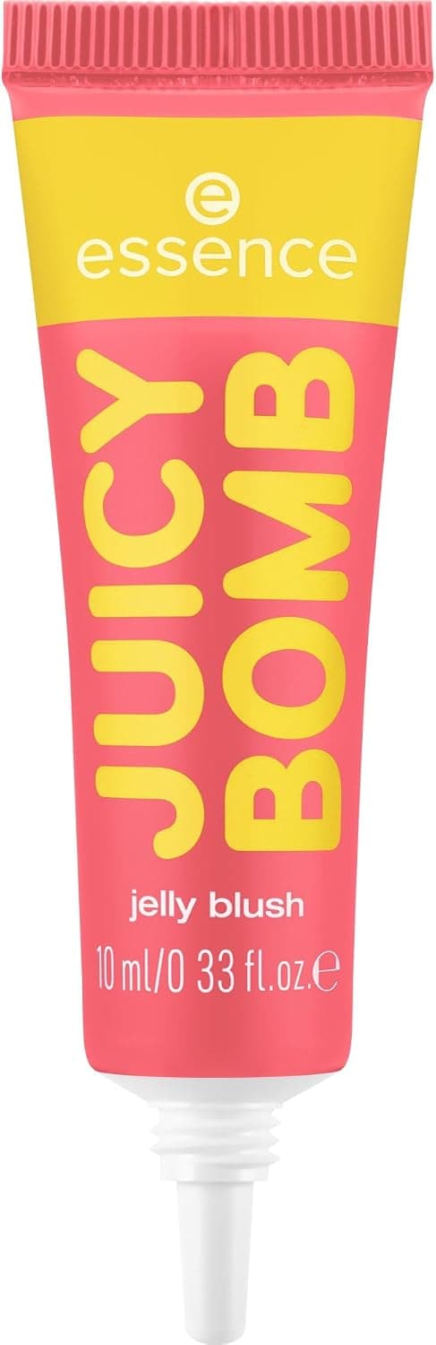 Essence Cosmetics Juicy Bomb Party Jelly Blush Gelée, Facile à Enlever, Splendide, Sensation de Rosée, Translucide,10 ml - Image 1