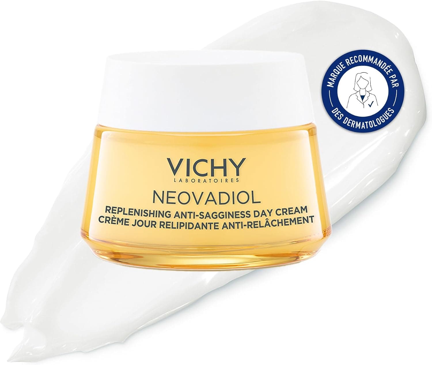 Vichy, Neovadiol, Post-Menopause Day Cream, Nourishing & Soothing, Enriched with Volcanic Vichy Water with Proxylan, For Mature Skin, 50 ml