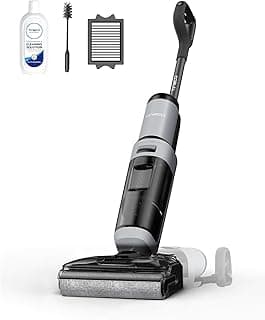 Floor One i5 Stretch Vacuum Cleaner, Wet and Dry Vacuum Cleaner, Powerful Suction 20 kPa, Flat Range 180°, Two-Edge Cleaning, 30 Min Autonomy, Large Capacity Water Tanks