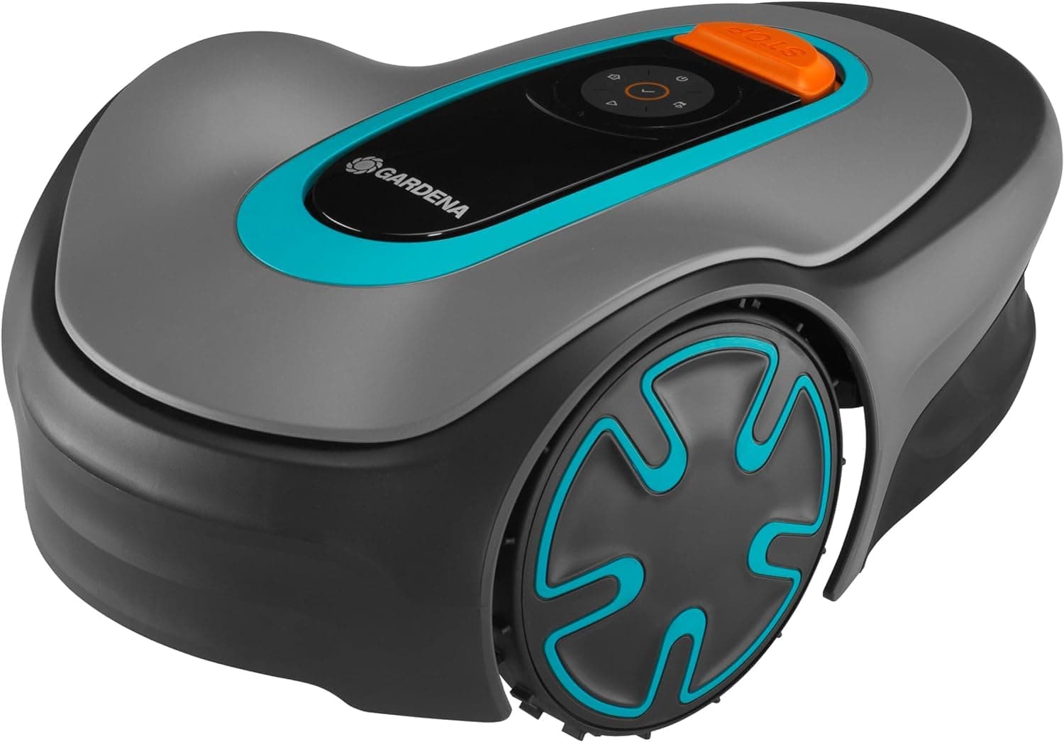 Gardena Sileno Robot Lawnmower Minimo 350 m²: Rasaerba Intelligent with Optimal Connectivity, Programmable with Gardena Bluetooth App (15208-47) - Image 1