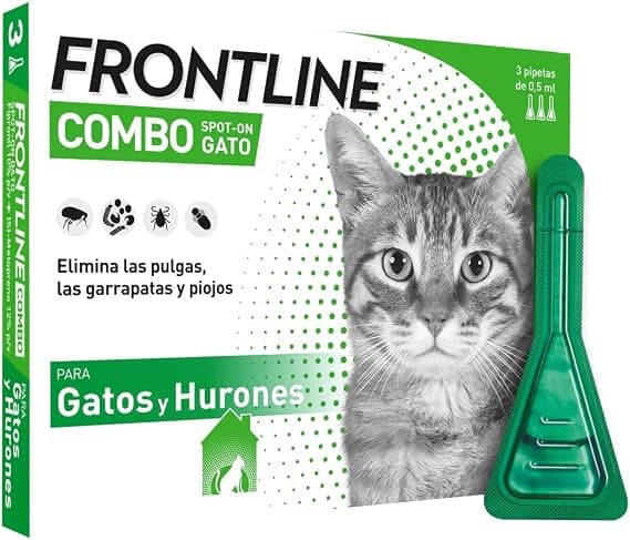 Frontline 042000 Spot Combo Cats - 3 Pipettes - Image 1