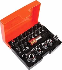 Bahco 2058S26 26-Piece Ratchet/Socket Set Orange          [Energy Class A]