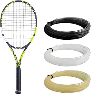 Babolat, Tennis Racket Pure Aero Junior 25 Gen8, Size 635 mm, Colour Grey Yellow White, Grip 000, Designed for Competitor Players, Optimized for Power and Effects