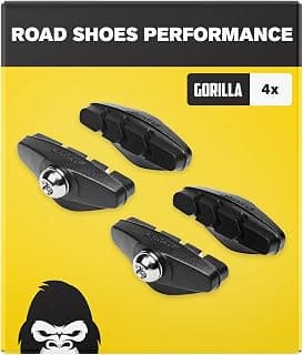 Road Bike Brake Pad 2 Pair 50 mm I for Shimano, SRAM, Cane Creek, TRP etc I High Performance I Durable & Perfect Fit I Brake Pad Bike Racing