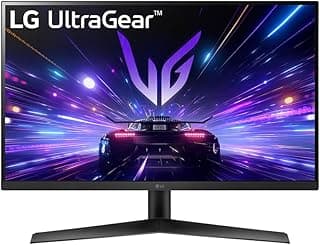 Ultragear 27GS60F-B.AEUQ 27 Inch Gaming PC Screen - IPS Panel FHD (1920 x 1080), 1ms GtG, HDR 10, sRGB99%, AMD FreeSync, Compatible with NVIDIA G-Sync, Tilting, DisplayPort 1.4, HDMI 2.0