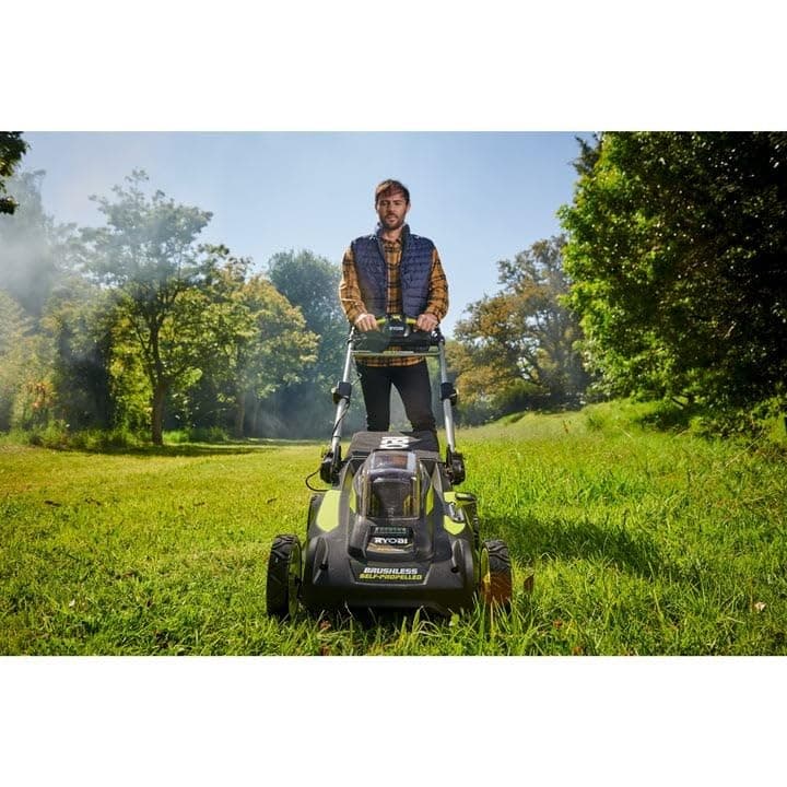 RYOBI 36V MaxPower Brushless Towed Lawnmower - 51 cm Cut - 1 x 6.0Ah Battery - 1 x Fast Charger - RY36LMX51A-160 - Image 6