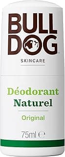 Bulldog Skincare Original Déodorant Bille pour Hommes, Parfum Aromatique Herbacé, Déodorant Naturel pour Homme, 75 ml