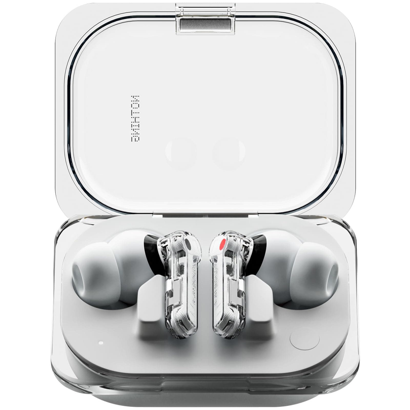 Nothing Ear (a) Wireless Bluetooth Earphones with ChatGPT Integration, Active Noise Reduction, Bass Enhance Algorithm and Up to 42.5 Hours of Listening - White - Image 1