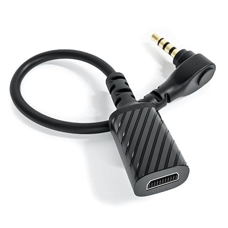 Okuli Audio Adapter Cable Converter Compatible with SteelSeries Arctis 3, 5 & 7 Headphones Earphones - Image 1