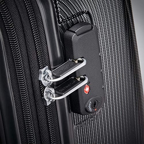 Samsonite Winfield 3 DLX Hard Case with Swivel Wheels, Black, Winfield 3 DLX Expandable Hard Case with Swivel Wheels - Image 7