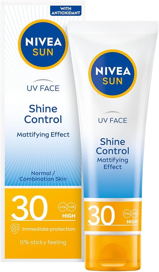 NIVEA Crème pour le visage mat Sun avec protection élevée SPF 30, 50 ml