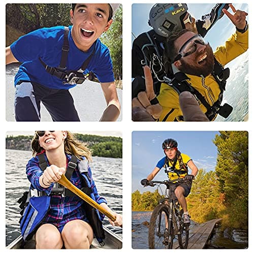 Chesty Mount Adjustable Chest Mount Harness Compatible with GoPro Hero and Action Cameras Sports - Full Chest Strap - Image 8