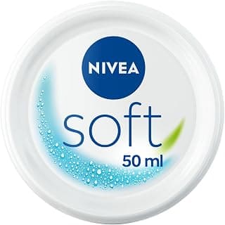 SOFT Multi-Use Moisturizing Cream 48H (1x50ml), Moisturizing Face Care Body & Hands Vitamin E & Jojoba Oil, Lightweight & Fresh Vegan Formula, 95% Natural Ingredients