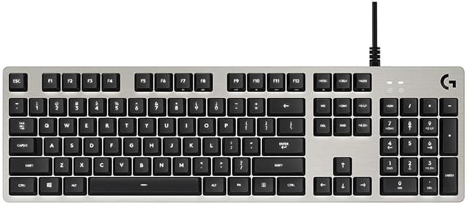 Logitech 920-008476 Gaming Keyboard Silver - Image 1