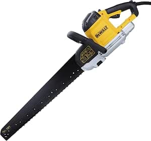 DEWALT - Alligator Saw 240V - DWE397-QS - Earth Brick Cutting Saw with Blade Brake 0.2sec - Blade Length 43cm - Blade Stroke 40mm - Motor Speed 3000cps/min - 1700W          [Energy Class A]