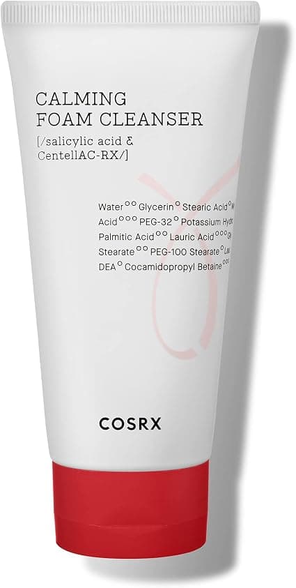 COSRX AC Collection Calming Foam Cleanser, 150 ml | Facial Cleanser for Acne Prone Skin | For Sensitive, Blemish Prone Skin | Animal Testing Free, Paraben Free, Korean Skincare - Image 1
