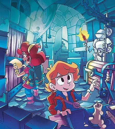 Clementoni | Escape Game Pocket – The Cursed Castle for Kids 8+ | Cooperative Card Game | 1 to 6 Players | 30 Riddles Logic & Observation | Family Activity at Home or Travel - Image 7