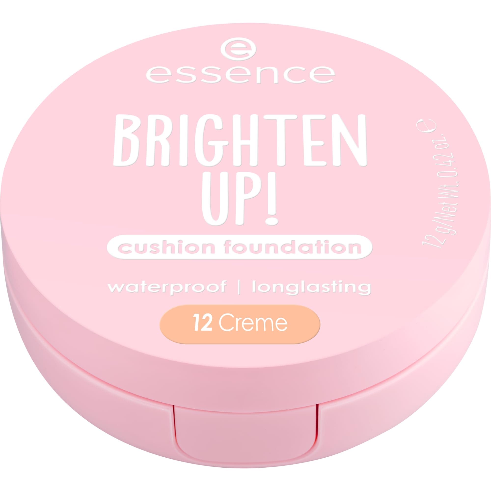 Essence Cosmetics Brighten Up! Cushion Foundation Fond de Teint, Longue Durée, Éclaircissant, Naturel (12g) - Image 9