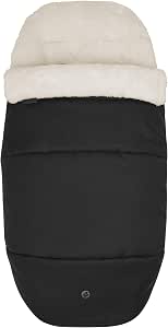 Maxi-Cosi 2 in 1 Stroller Footmuff Winter Fleece Lined Black