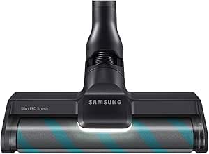 Samsung Slim LED Brush for Jet Stick Vacuums, VCA-SABC95/AA, Brush Attachment, Chrometal Black