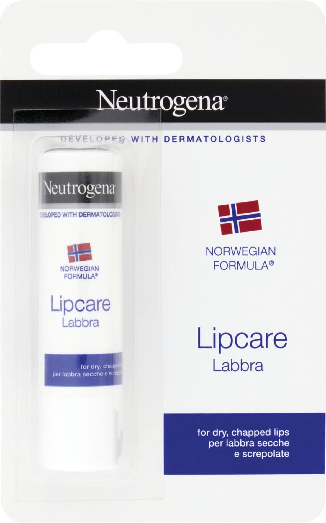 Neutrogena | Stick Lèvres Nutrition (tube de 4,8 g) – Baume à lèvres pour soulager les lèvres sèches et abîmées – Soin lèvres avec formule norvégienne développé avec nos dermatologues - Image 10