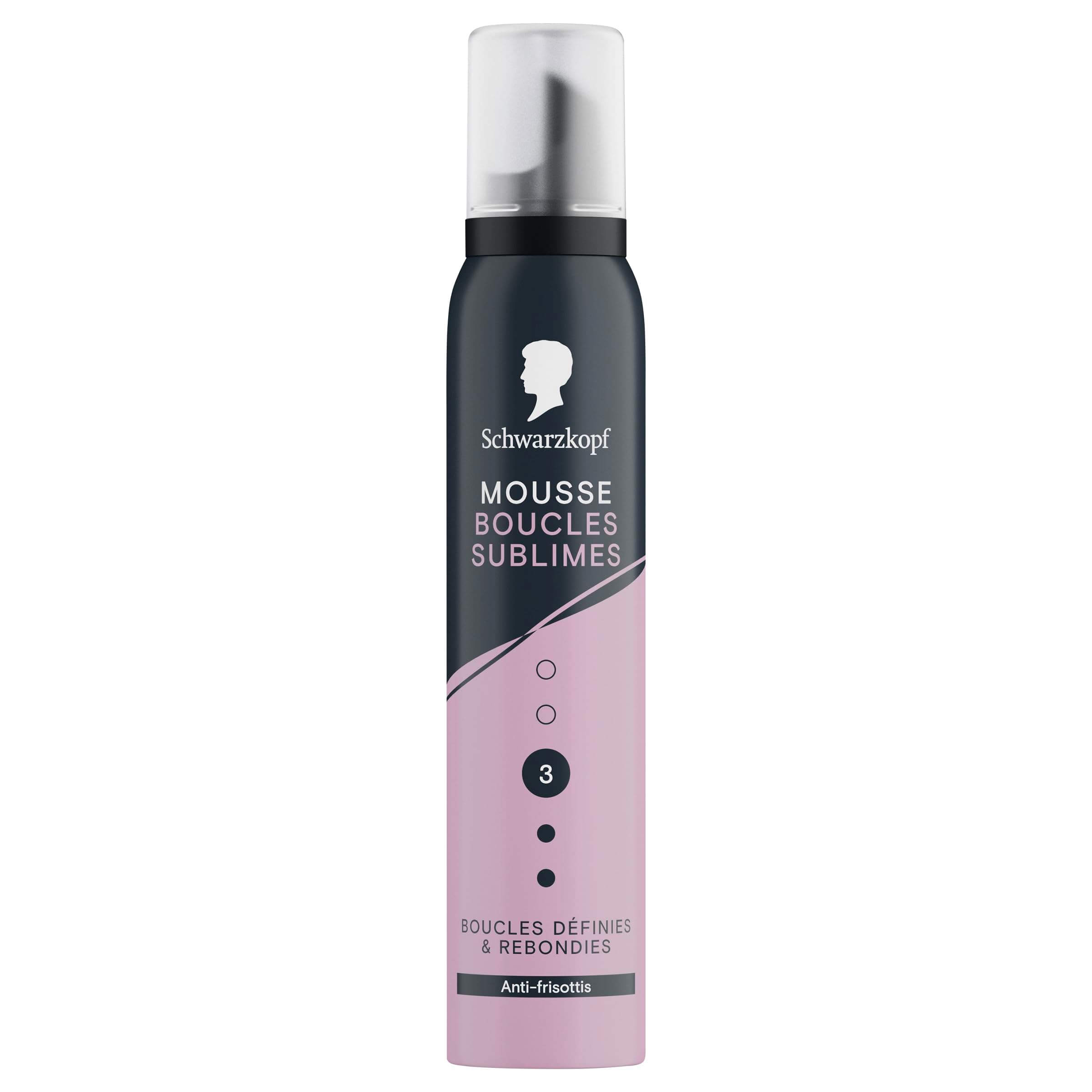 SCHWARZKOPF, Mousse Sublime Curls, Defined and Bouncy Curls, Anti-Frizz, Vegan Formula, Silicone-Free, 93% Natural Ingredients, Normal Fit, Long-Lasting Wear, 200 ml
