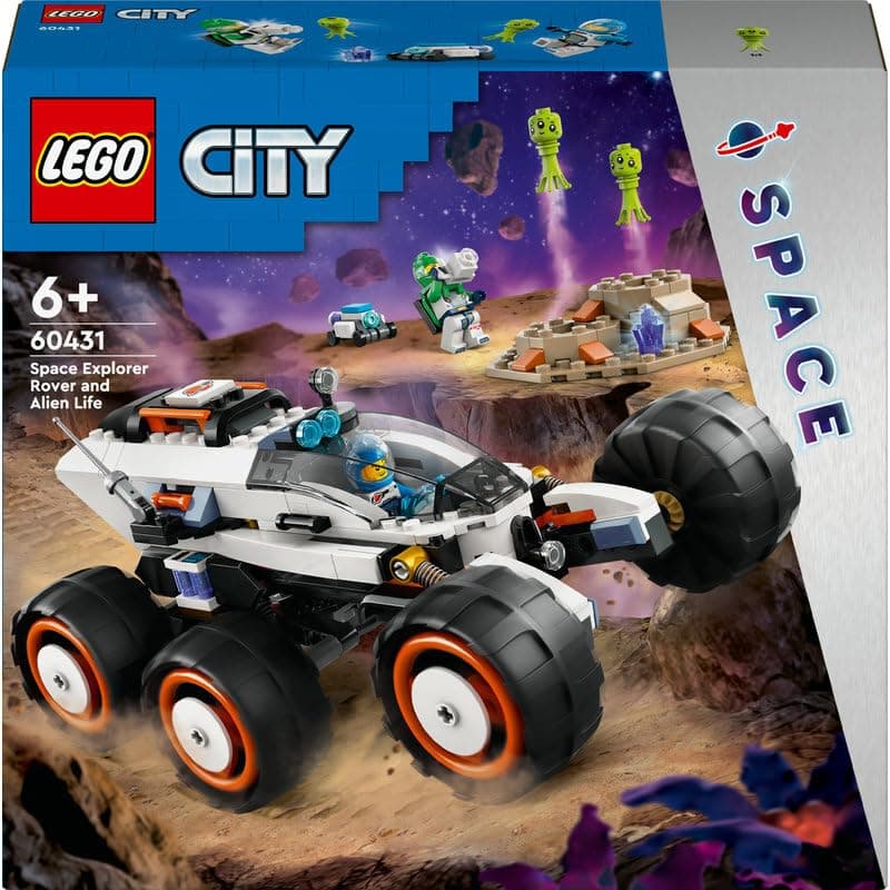 LEGO City 60431 - Space Rover with Alien and Space Hoverbike 30663 - Image 3