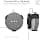 PT62-E Wall Mount Bracket for Amazon Echo Dot 3rd Generation / Google Home Mini Wall Mount for Amazon Echo Dot 3rd Generation / Google Home Mini Speaker (1 Piece, Black) - Image 3