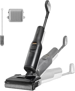 F25 Vacuum Cleaner for Water and Dust, Flat Fringe Mop 180°, Self-Cleaning High Temperature 90°C