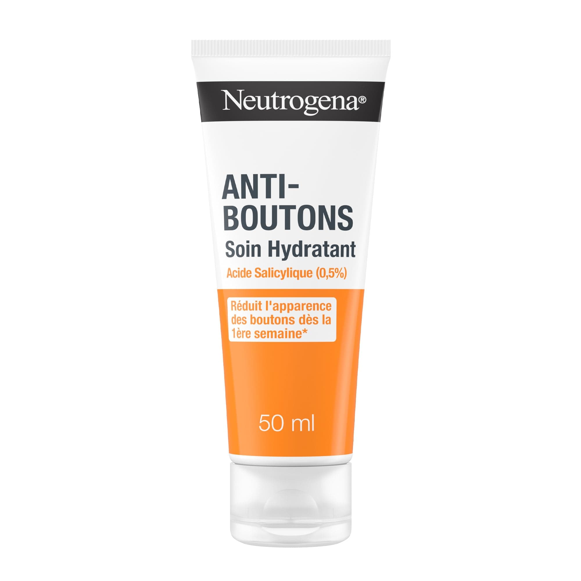 Neutrogena – Soin Hydratant Anti-Boutons (tube de 50 ml) – Crème pour le visage à l'acide salicylique (0,5%) – Réduit l'apparence des boutons dès la 1ère semaine* - Image 10