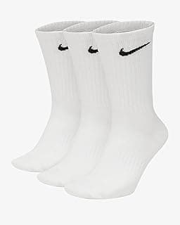 Nike U Nk V Cush Crew - 3p Value Socquettes Mixte (lot de 3)