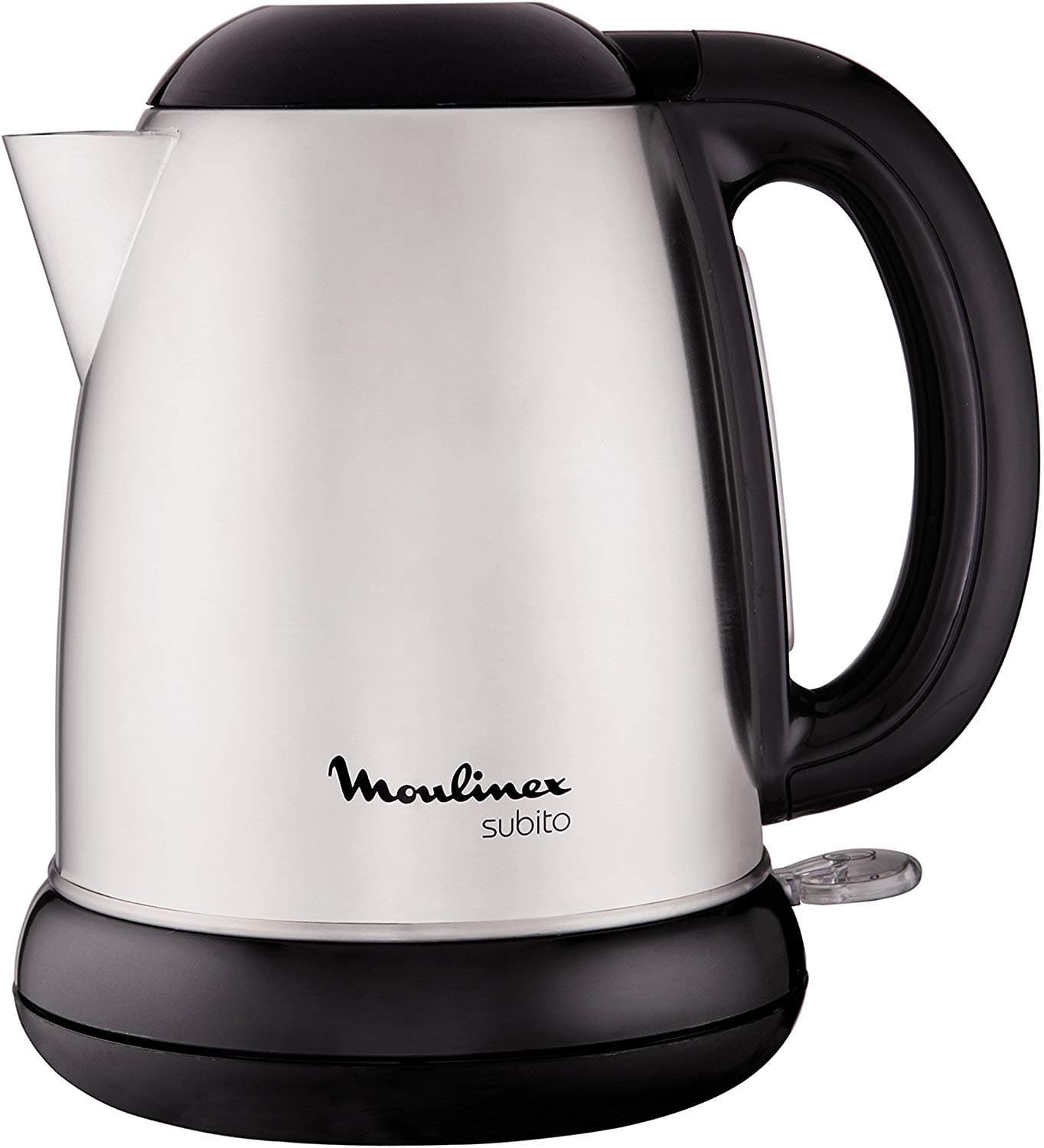 Moulinex Moulinex BY540D10 Subito Electric Kettle Stainless Steel Black 1.7L 2400W