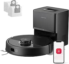 roborock Q7 L5+ Set Aspirateur Robot Laveur avec Station, 8000 Pa Aspiration, Vidange Automatique, 3 Niveaux d'eau, Double Anti-emmêlement, Navigation LiDAR, Idéal pour Poils d'animaux/Tapis, App