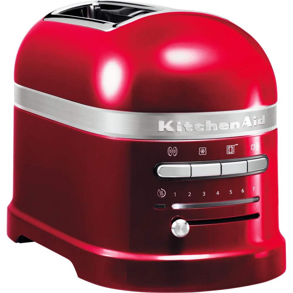 KitchenAid Artisan Toaster for 2 Slices - 7 Levels of Burning and Defrosting Function - Vintage Design - 2 Wide Slots - Toaster with Sandwich Holder - Apple Love - Image 2