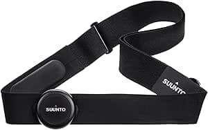 SUUNTO Smart Heart Rate Belt, VFC Sensor for Multisport, 30 m Waterproof, Bluetooth (BLE), Heart Rate Monitor, Long-Life Battery, Internal Memory, Replaceable Chest Strap