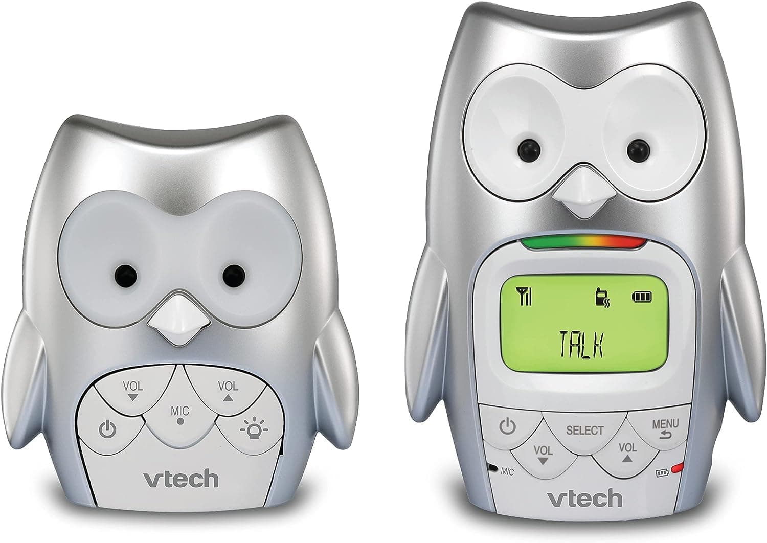 VTech - Baby Monitor Owl Family - Night Light Function, Parent/Baby Communication - BM2300 - FR Version, 1 Unit (Pack of 1)