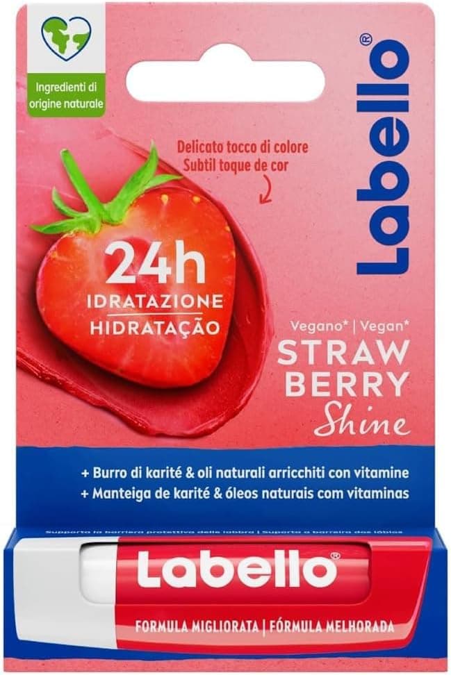 Labello Labello Lipcare - Strawberry Shine 4.8g