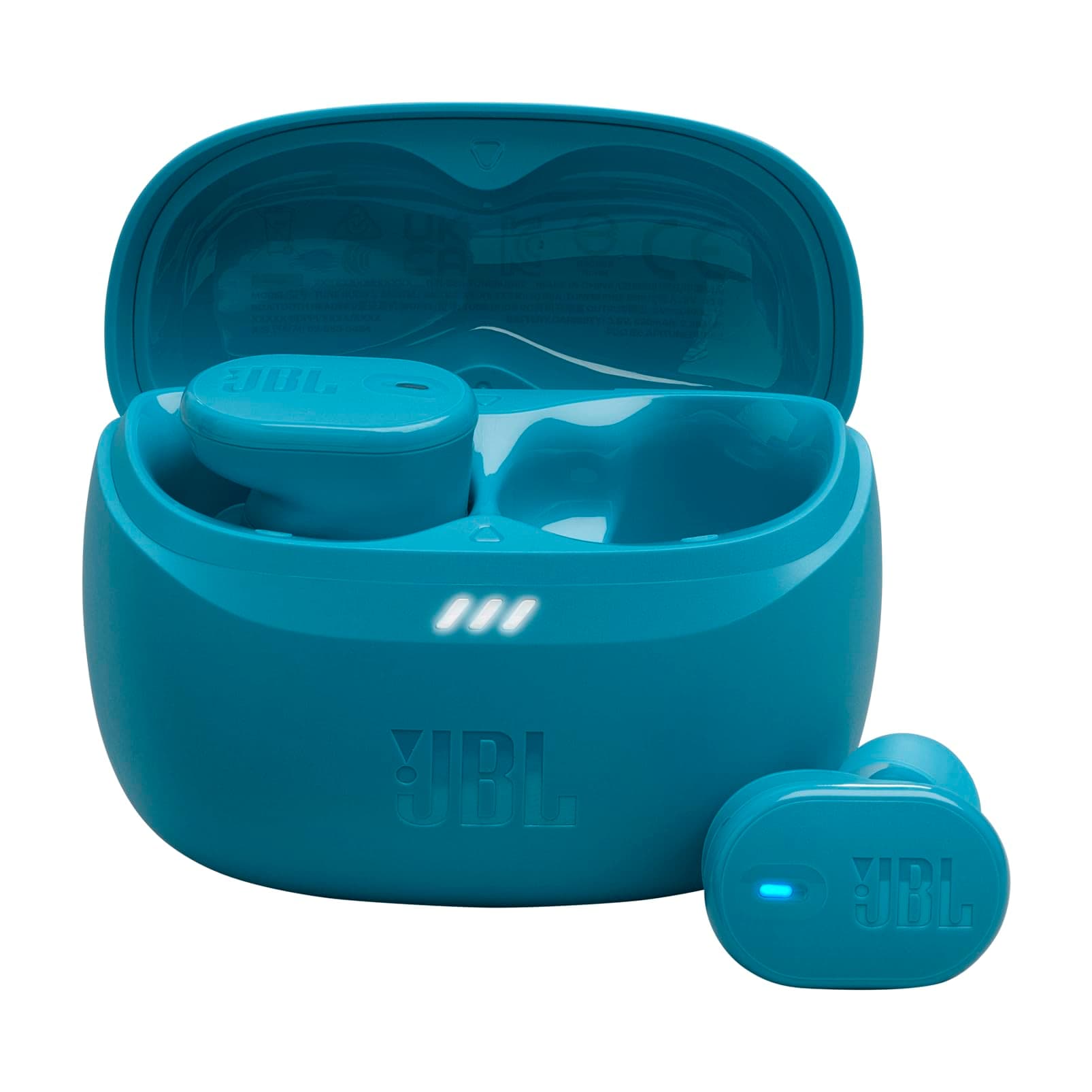 JBL Tune Buds 2, Wireless Bluetooth Earbuds, 48 Hours Battery Life, IP54 Water and Dust Resistance, IP54 Water and Dust Resistance, Multi-Point Connection, Turquoise - Image 1