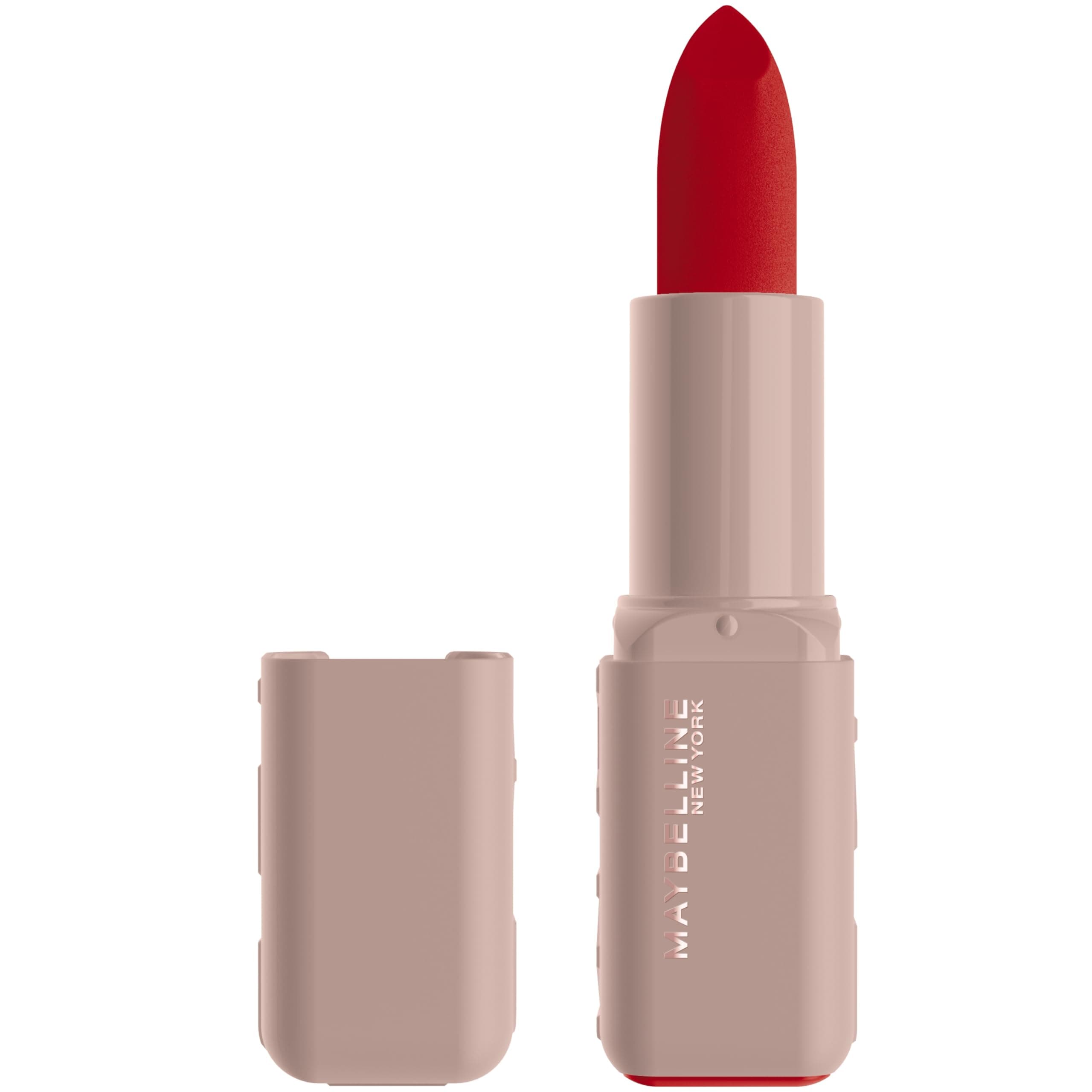 Maybelline New York - Serum Lipstick - Intense and Comfortable Colour - Moisturising and Plumping Care - Up to 8 Hours of Hydration - Maybelline Serum Lipstick - Shade : 004 Wild Card - Image 1