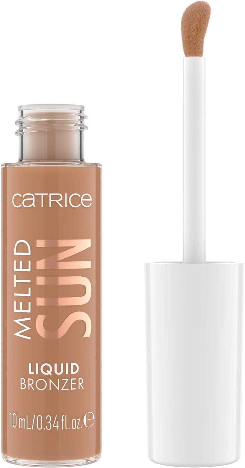 Catrice Cosmetics Melted Sun Liquid Bronzer Bronzeur, Longue durée, Mettant en Valeur L'Oeil, Hautement Pigmenté, Naturel, Mat (10 ml) - Image 1