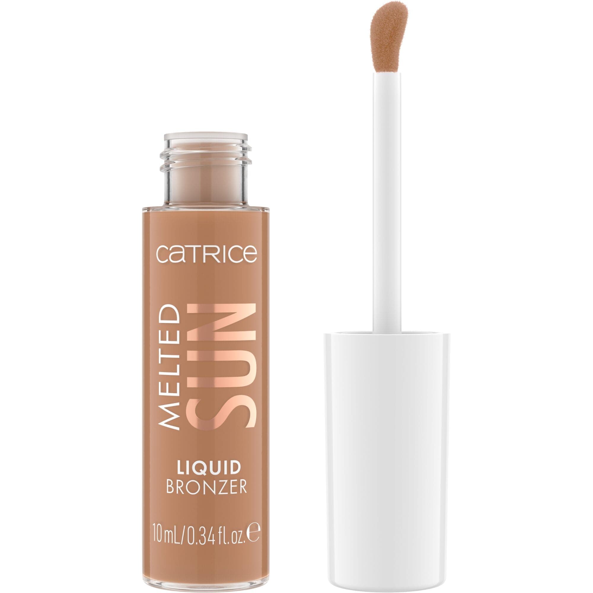 Catrice Cosmetics Melted Sun Liquid Bronzer Bronzeur, Longue durée, Mettant en Valeur L'Oeil, Hautement Pigmenté, Naturel, Mat (10 ml) - Image 9