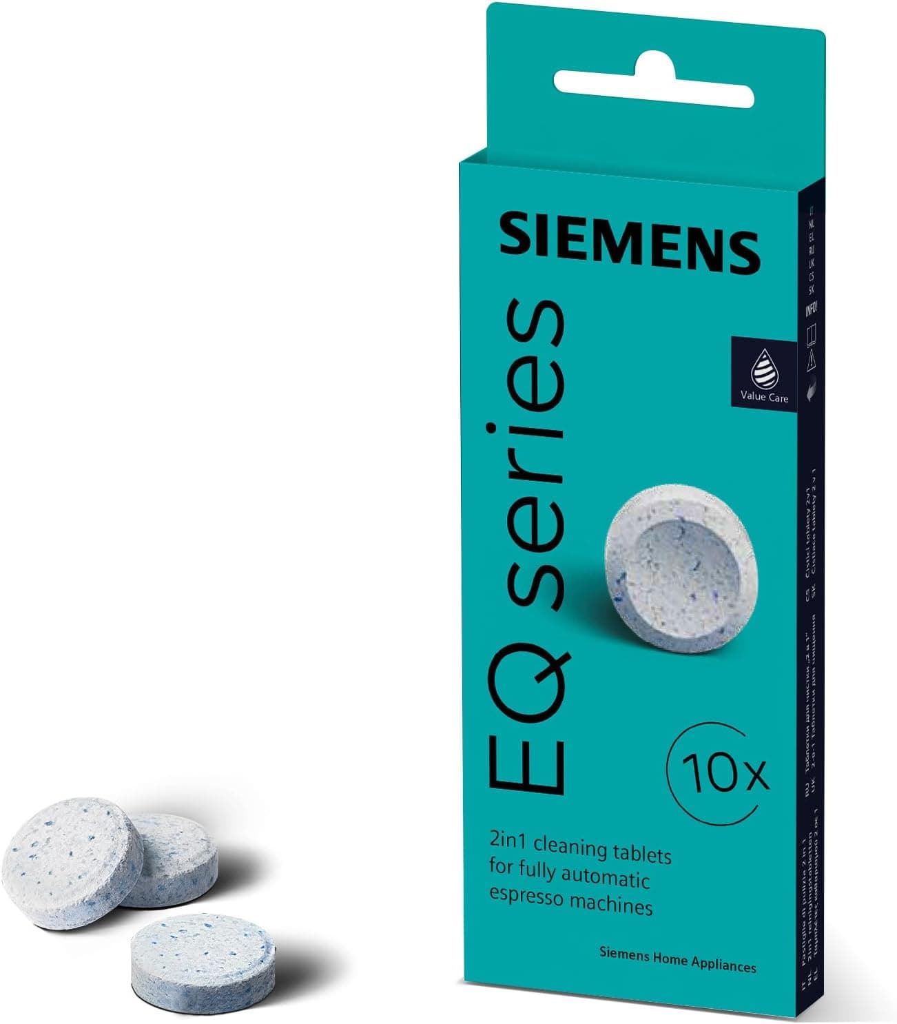 Siemens Cleaning Tablets Improved Formula TZ80001A White - Image 1
