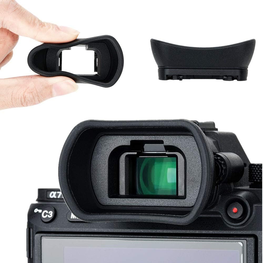 Eyecup for Sony Alpha A7 A7 II A7 III A7R A7R II A7R III A7R IV A7S A7S II A9 A9II A58 A99 II Replaces Sony FDA-EP18 FDA-EP16 FDA-EP15