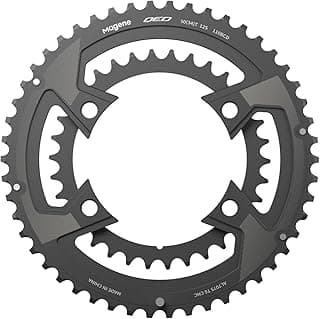 Shimano 110 BCD Slotted Hollow Chainring, Ultra Light Wheel, Powermeter, Road Bike Accessories, Plate for PES QED Shimano Sram