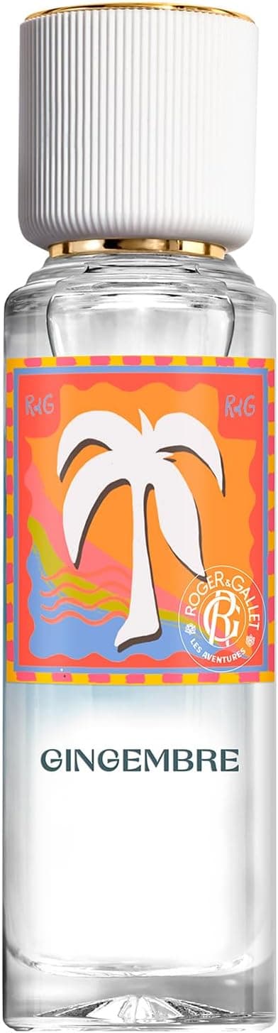 Roger&Gallet - Ginger Bienfaisante Eau Parfumante 30 ml - Spicy Fragrance with Ginger, Bergamot and Benzoin - Vivid and Enveloping Fragrance - Inspired by the Colorful Tumult of Mumbai - Image 1