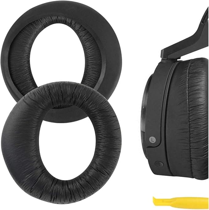 Geekria Earpads for Sony MDR-RF4000, RF5000, RF6000, RF6500, RF7000, RF7100, MDR-DS6000, DS6500, DS7000, DS7100 Headphones Replacement Ear Pad/Ear Cushion/Ear Cups