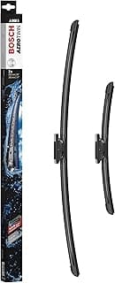 Bosch Bosch A868S - Balais d'essuie–glace Aerotwin - Longueur : 650/340 mm - 1 paire de balais avant