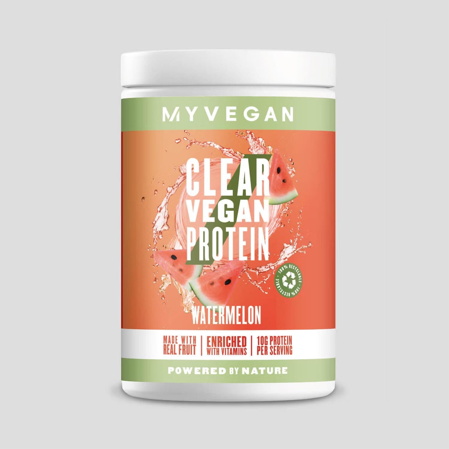 Myprotein Clean Vegan Vegetable Protein Powder 640g Watermelon - Image 3