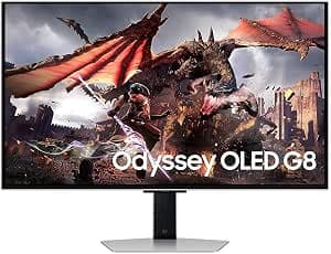 ODYSSEY OLED G80SD 32 240Hz 4K UHD Samsung Gaming Screen Silver